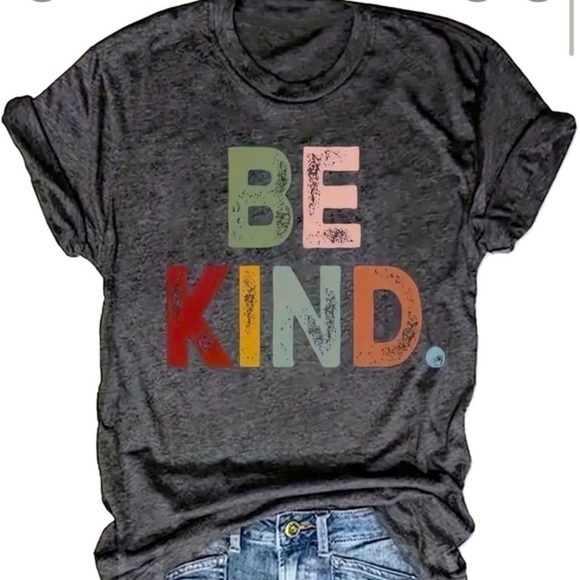 Tops - NEW‎ - BE KIND  kindness T-Shirt multiple sizes